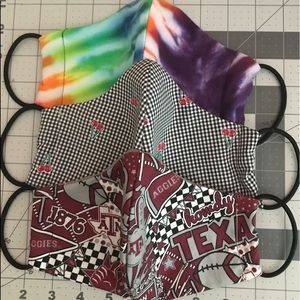 HANDMADE CLOTH FACE MASKS